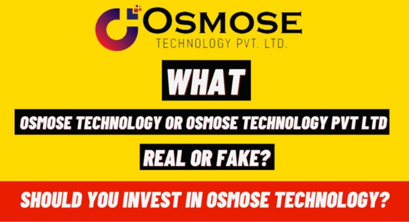 Is Osmose Technology real or fake