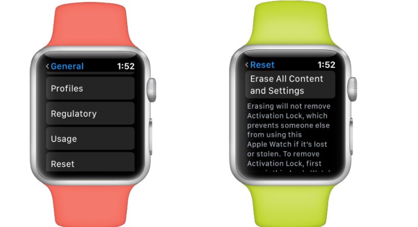 How to factory reset Apple Watch with iPhone